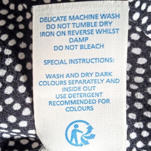 Boden Mollie Floral Patchwork Polka Dot Dress 14L - Picture 8 of 8